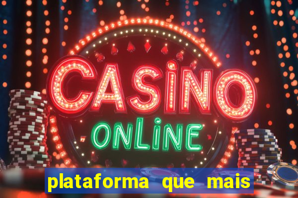 plataforma que mais paga no fortune tiger